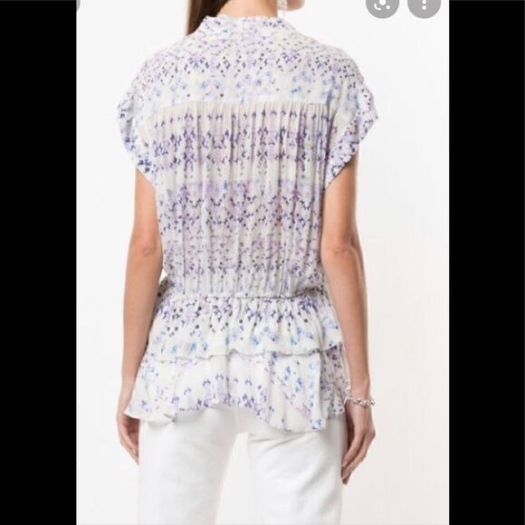 IRO Igua geometric-print blouse   - Picture 2 of 4